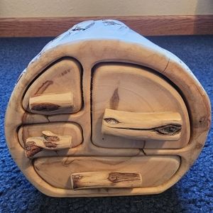 Log jewlery box